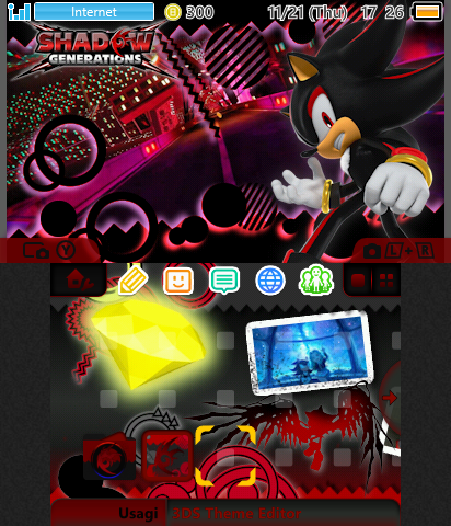 Sonic X Shadow Gens - SHADOW