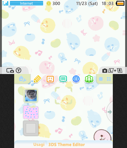 baby mamegoma theme