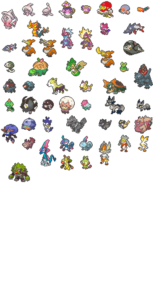 Shiny Galar Pokemon pack 1