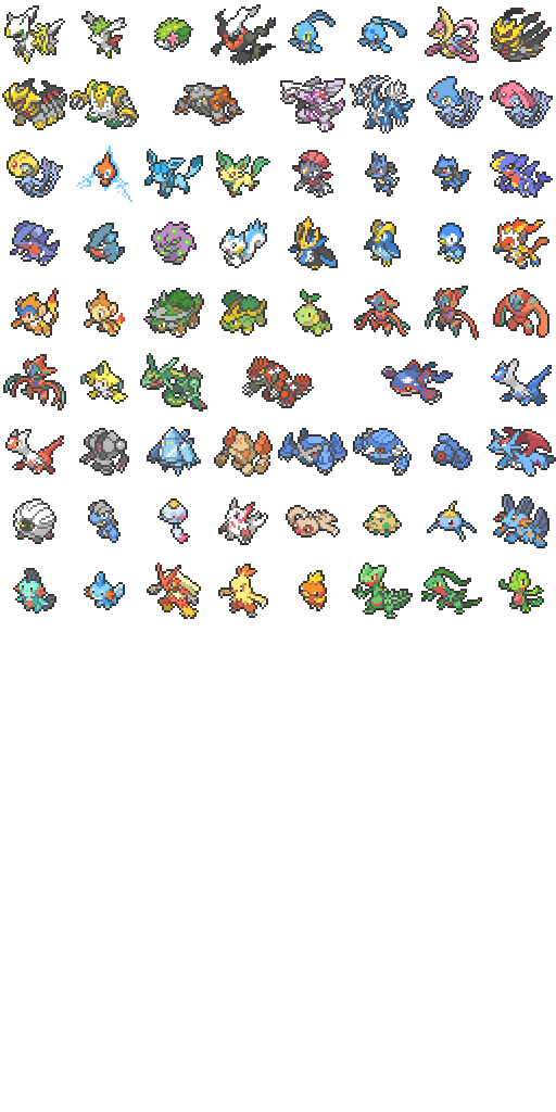 Pixel Pokemon Selection 2