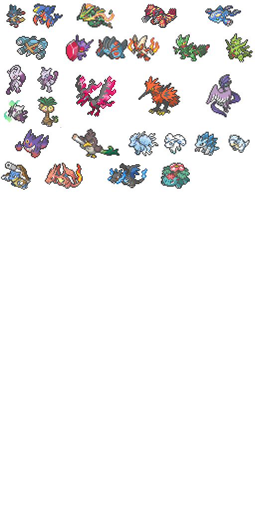 Pixel Pokemon Selection 5