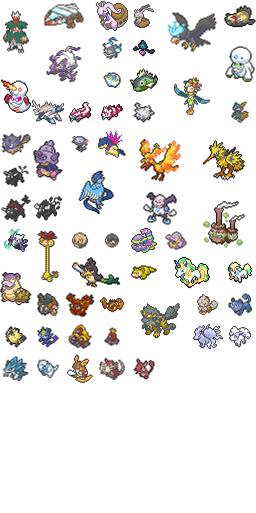 Shiny Regional Forms