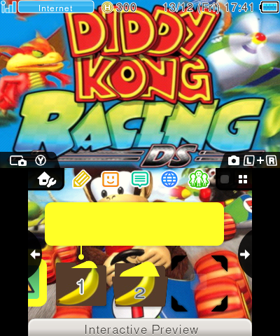 Diddy kong racing ds