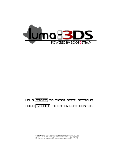 Luma3DS White