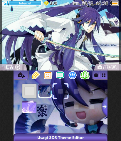 Gakupo Vocaloid purple theme