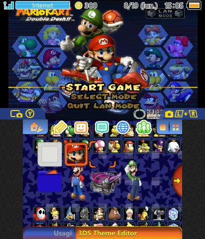 Mario Kart Double Dash Main Menu