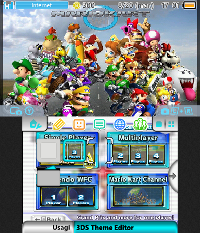 Mario Kart Wii (Menu)