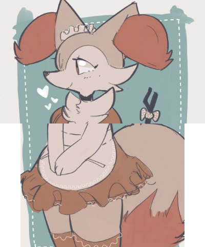 Maid braixen