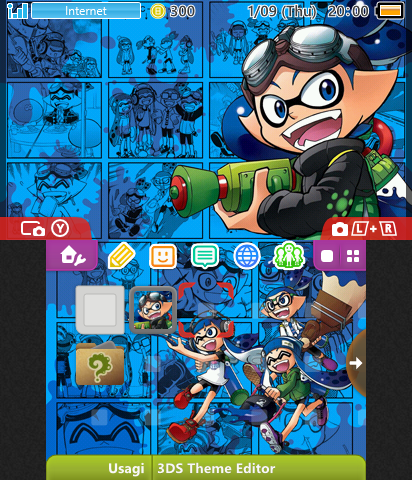 Splatoon: Team Blue Theme