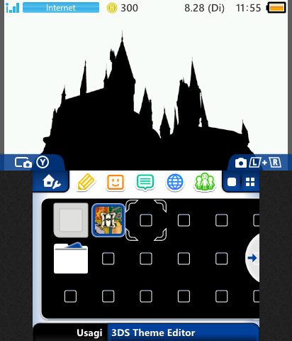 Harry Potter Hogwarts Silhouette
