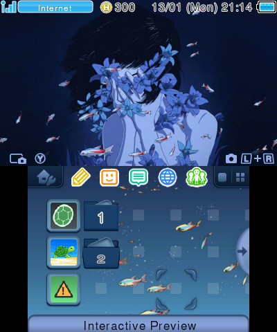 Perfect Blue Theme