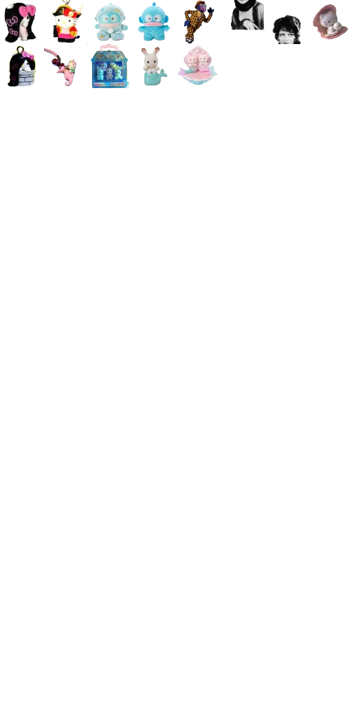 random kawaii badges