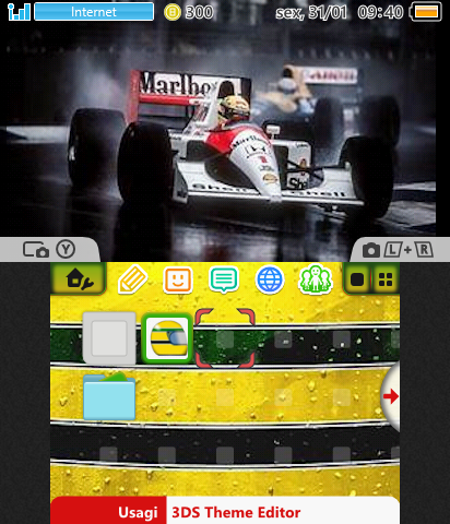 ayrton senna rei da chuva