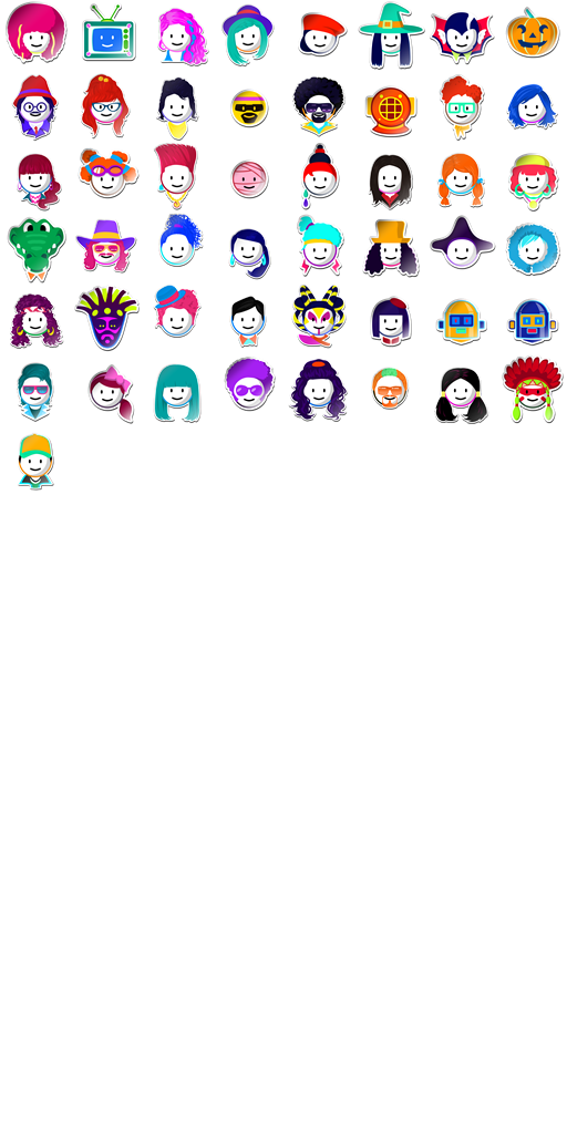 Just Dance 3 Avatars