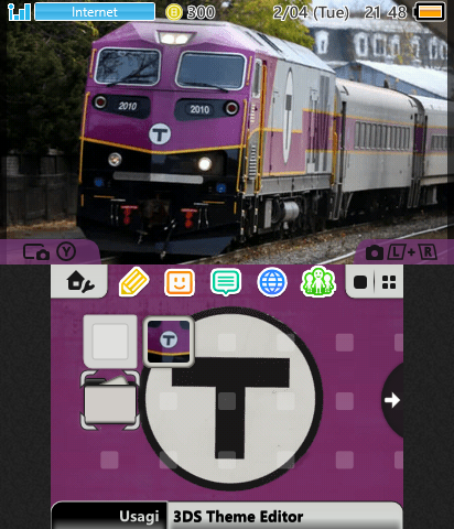 MBTA Commuter Rail Train Theme