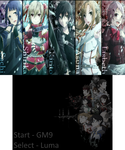 Sao character splash