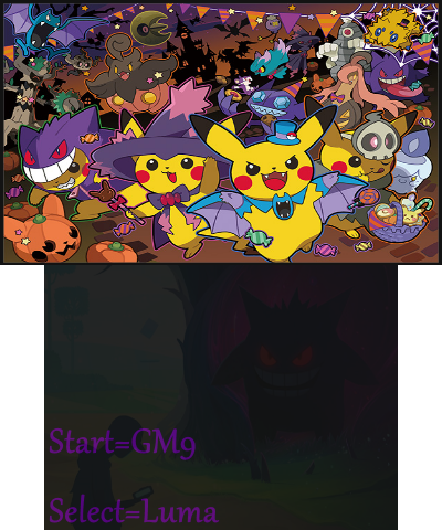Spooky pokemon splash