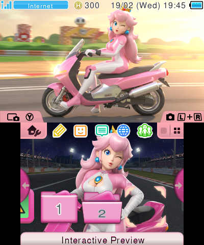 Racing Peach (by Viexi)